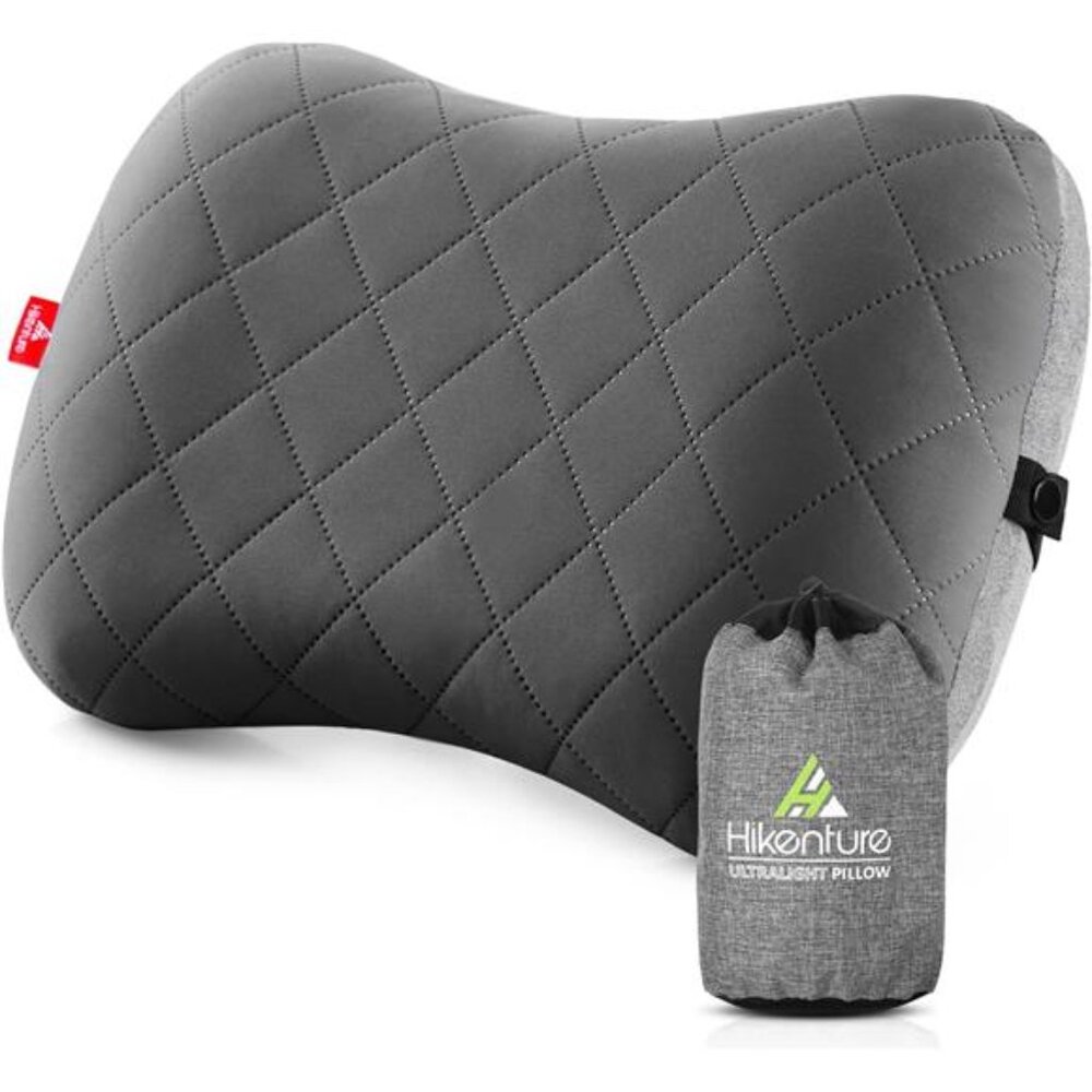 Camping Pillow with Removable Cover Ultralight Inflatable Pillow Neck Support